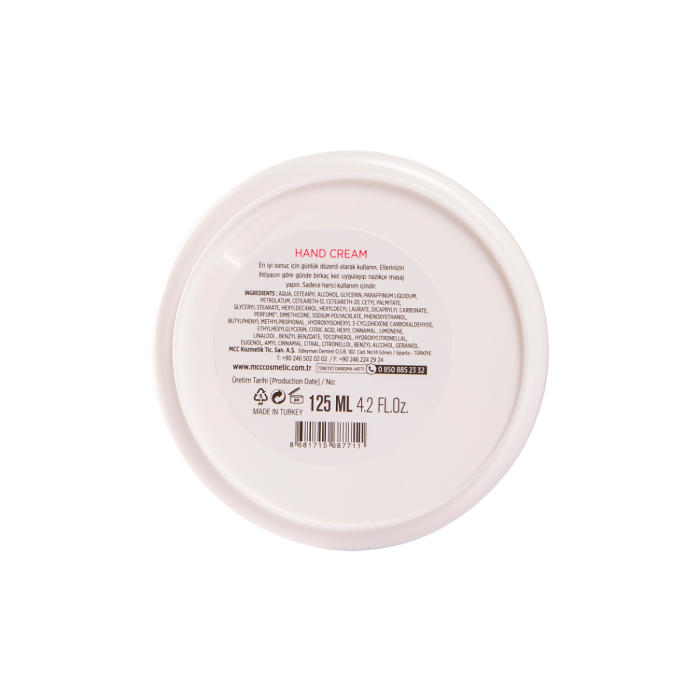 Nemlendirici Gül Özlü El Kremi 125 ml