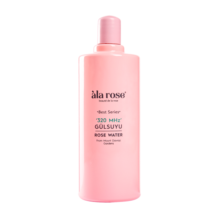 320Mhz Naturel Gül Suyu 250ML (Cam Şişe)