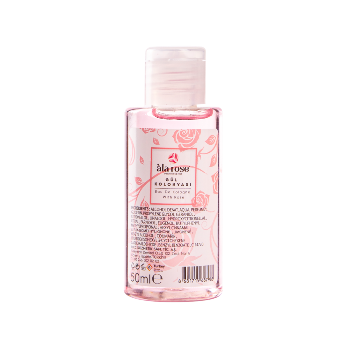 Cep Boyu Gül Kolonyası 50 ML