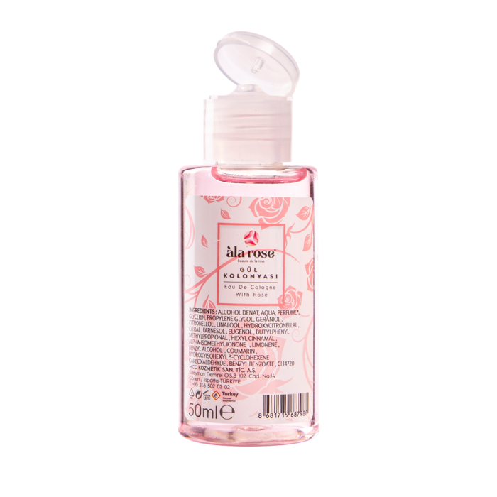 Cep Boyu Gül Kolonyası 50 ML