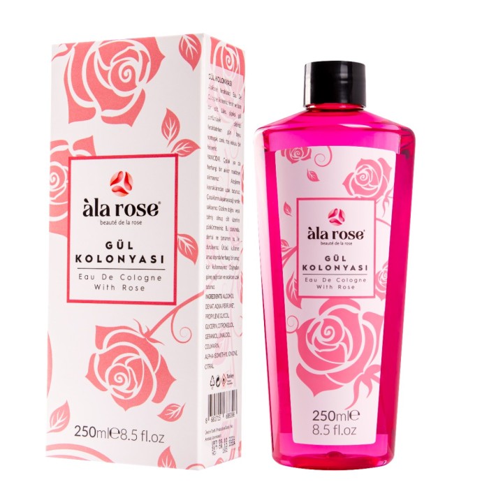 Gül Kolonyası 250 ML (Kutulu)